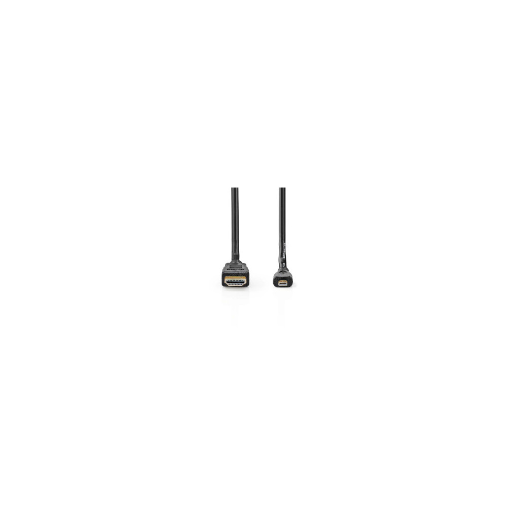 Câble micro HDMI Mâle - HDMI mâle - 1.50m - CVGT34700BK15 | Nedis 