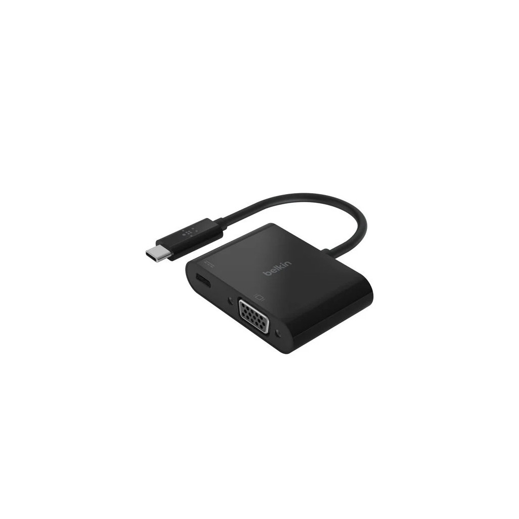 Adaptateur USB-C VGA 60W - AVC001BTBK | Belkin 