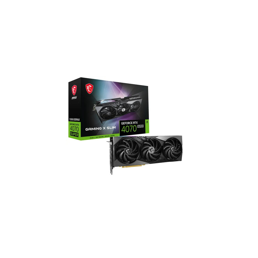 GeForce RTX 4070 SUPER 12G GAMING X SLIM	 - 912V513619 | MSI 