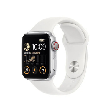 Watch SE (GPS + Cellular) - Blanc - MNPP3NFA | Apple 