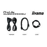 XUB2395WSU-B5 22.5" FHD+ - 75Hz - IPS - 4ms - Pivot - FreeS - XUB2395WSUB5 | Iiyama 