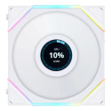 UNI FAN LCD TL120 - 120mm Blanc - kit de 3 - 12TLLCD3W | Lian-Li 