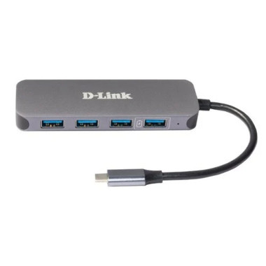 5 Ports - USB-C vers USB 3.0 - USB-C Power delivery - DUB2340 | D-Link 