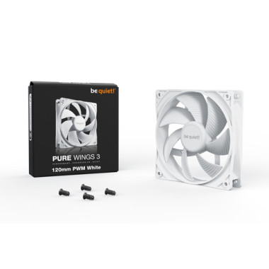 Pure Wings 3 120mm PWM Blanc - BL110 | Be Quiet! 