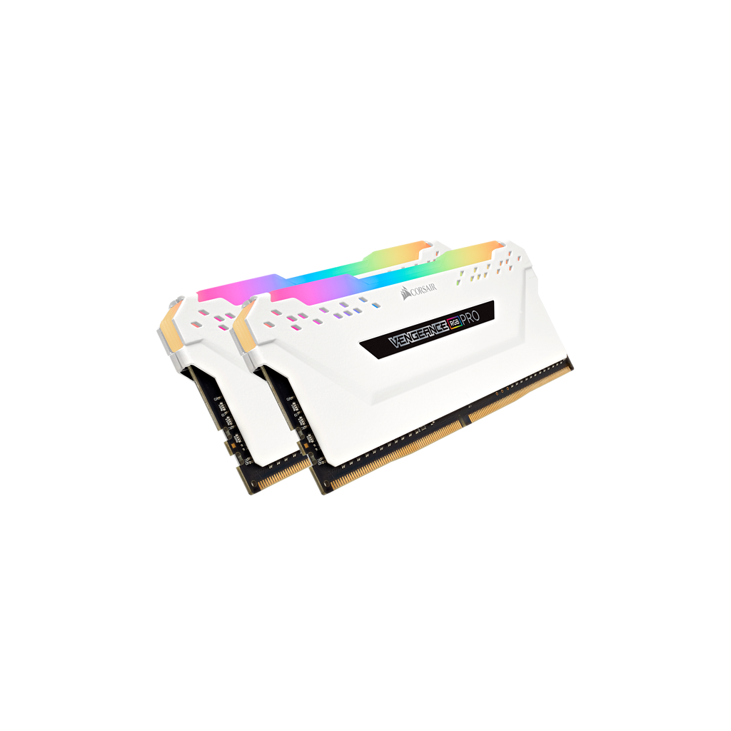 CMW16GX4M2C3200C16W RGB (2x8Go DDR4 3200 PC25600) | Corsair 