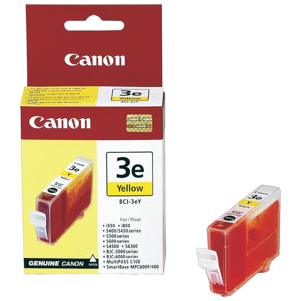 Cartouche BCI 3 E Yellow - 4482A002 | Canon 