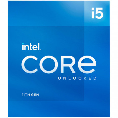 Core i5-11600K - 3.8GHz/12Mo/LGA1200/Ss Vent./BOX | Intel 